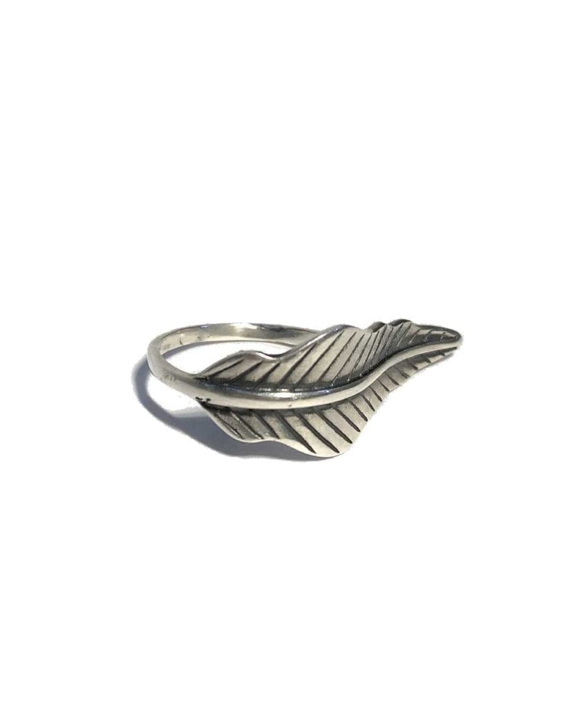 anillo en forma de hoja_leaf ring