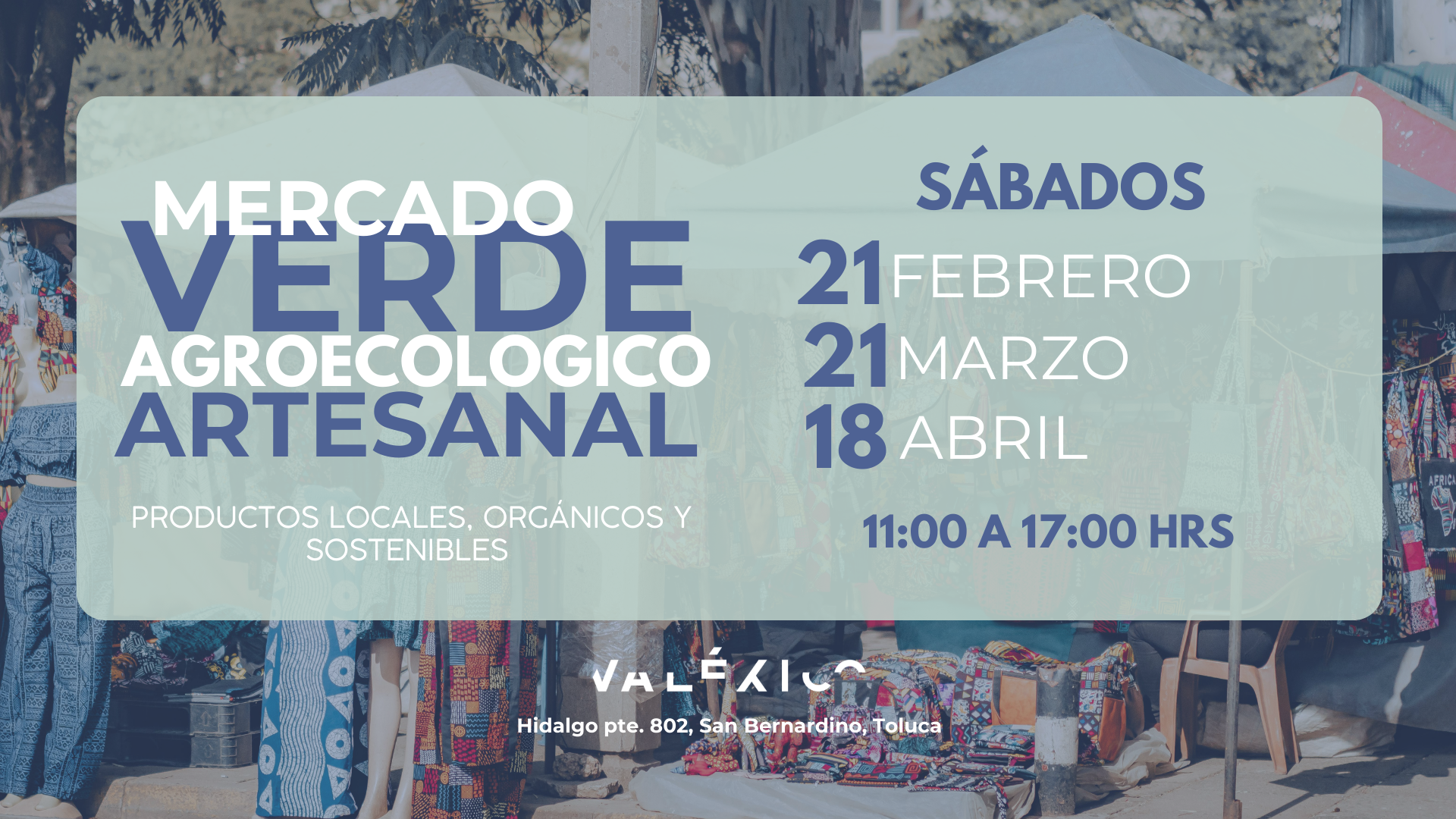 Mercado Ecologico y artesanal